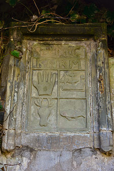 Plaque Dated 1619