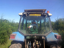 The Tractor Ride to the Steading