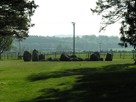 The Stone Circle Seen from the West