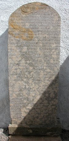 William Baillie's Gravestone