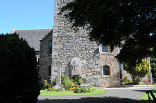 Glimpse of the Kirk from the Road