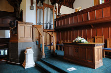 Pulpit and Communion Table