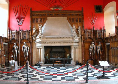 The Fireplace of the Great Hall