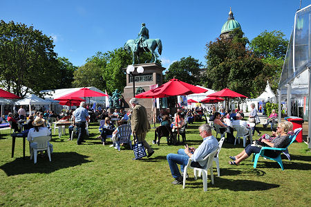 Remembrance of Things Past: The Book Festival's Old Venue in Charlotte Square Garden