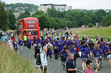 Looking Along the Route