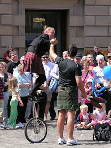 Do All the World's Unicycles Come to Edinburgh for the Festival? 