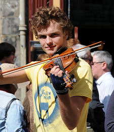 And a Violinist