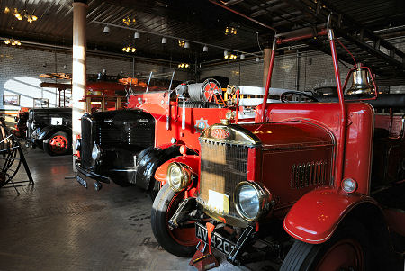 Some of the Fire Engines in the Main Room