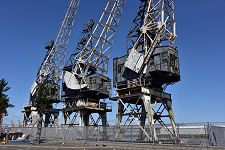 Old Harbourside Cranes
