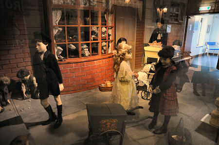 Recreated Street Scene in the Museum of Childhood