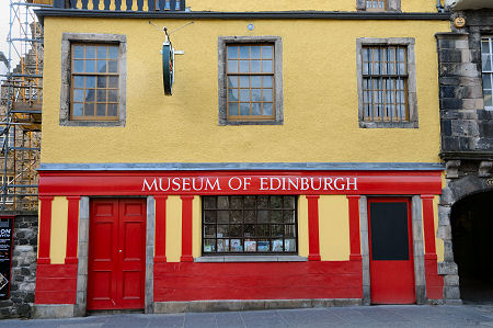 Part of the Frontage of the Museum of Edinburgh