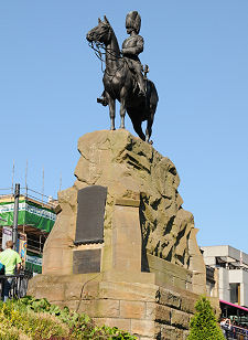 Scots Greys Statue