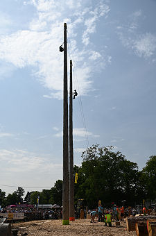 Pole Climbing Competition