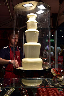 White Chocolate Fountain