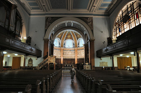 The Interior of St Cuthbert's, Looking East Towards the Apse