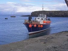 Arisaig Boat at Galmisdale
