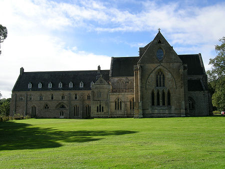 Pluscarden Abbey from the East
