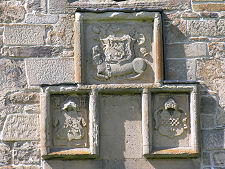 Crests on David's Tower