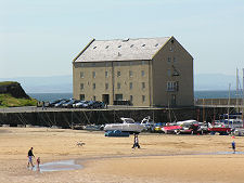 Granary and Harbour from Elie