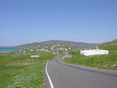 The Village of Am Baile from the South