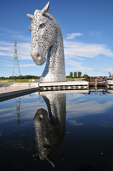 Kelpie and Reflection