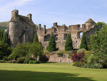 Falkland Palace from the Garden: The East Range and Cross House