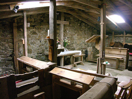 Inside the Byre Chapel