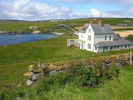 Houbie from the South-East, with Leagarth House in the Foreground
