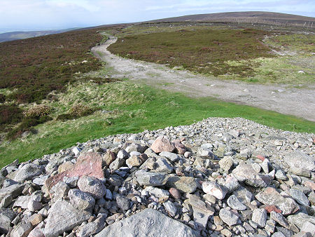 Looking West from the Top of the Cairn