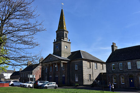 Bellie Parish Church and The Square