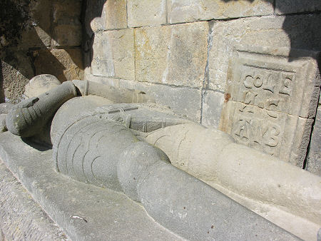 Effigy of a Knight on the Findlater and Boyne Tomb