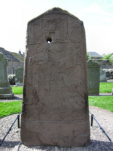 The Rear of the Cross Slab