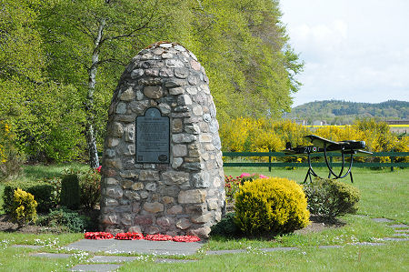 19 OTU Memorial With Whitley Model in Background