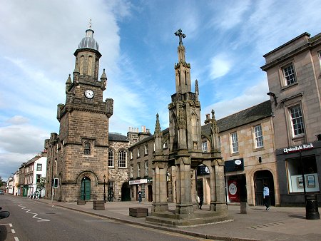 Forres Tolbooth and Mercat Cross