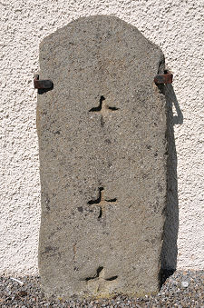 Gravestone With Crosses