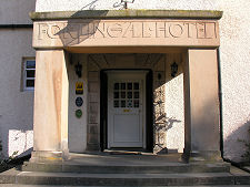 Doorway of the Fortingall Hotel