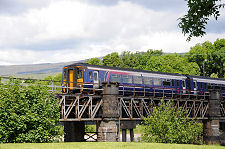 Rail Bridge Over the River Lochy