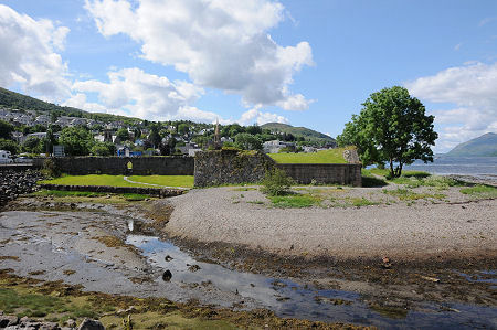 The Old Fort of Fort William from the North