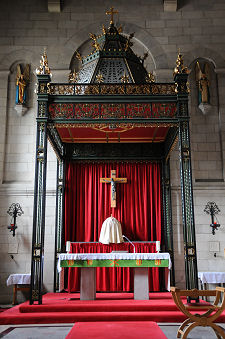 The Baldacchino or Canopied Altar