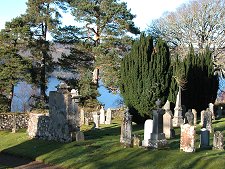 Lochside Cemetery at Boleskine