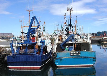 Fishing Boats in Fraserburgh