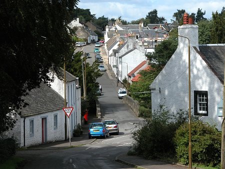 Gargunnock Main Street from the East