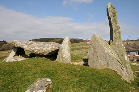 Cairnholy II Chambered Cairn from the South-East