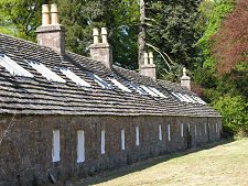The Rear of the Museum Cottages