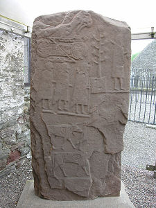 The Rear Face of the Cross Slab