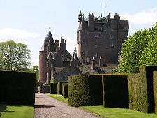 Glamis Castle from the Gardens