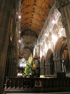 Choir Ceiling & Organ