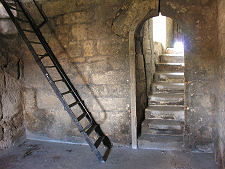 Steps and Ladder in NE Tower