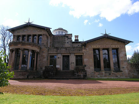 The Front of Holmwood House