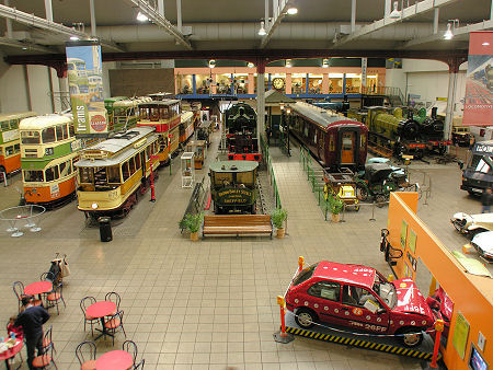 Main Area of the Museum from the Mezzanine